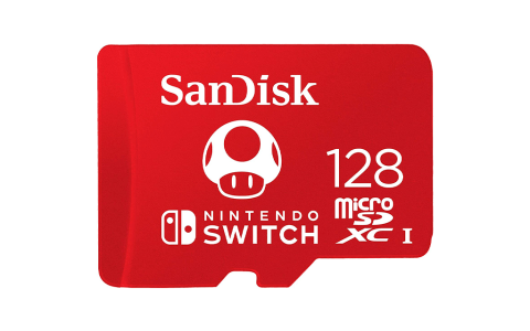 SanDisk 128GB microSDXC Card, Licensed for Nintendo-Switch